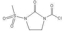 1-氯甲酰基-3-甲磺酰基-2-咪唑烷酮